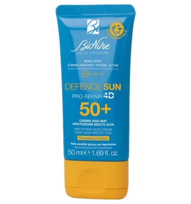DEFENCE SUN*50+CR.VISO MAT.