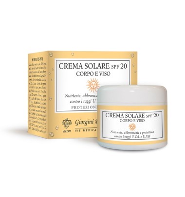 CREMA SOLARE SPF20 CORPO/VISO