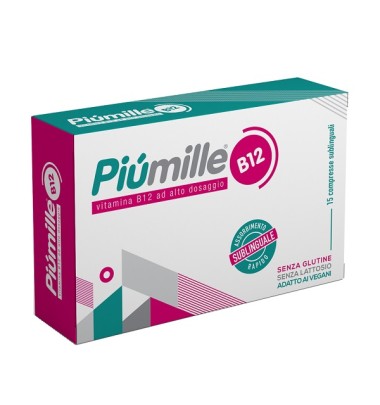 PIUMILLE B12 15CPR SUBLINGUALI