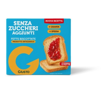 GIUSTO S/Z Fette Bisc.120g