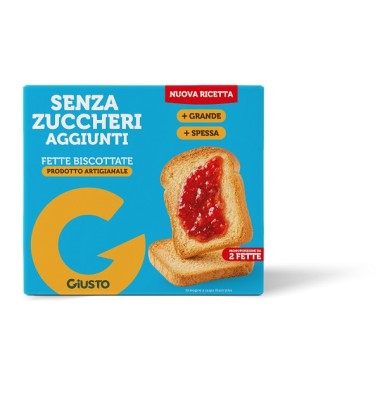 GIUSTO S/Z Fette Bisc.120g