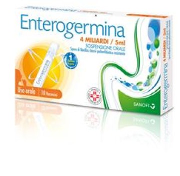 Enterogermina*os 10fl 4mld 5ml -OFFERTISSIMA-ULTIMI PEZZI-ULTIMI ARRIVI-PRODOTTO ITALIANO-