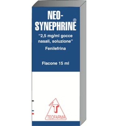 NEOSYNEPHRINE*GTT 15ML 0,25%