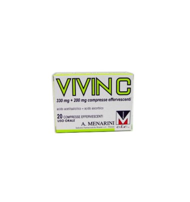 Vivin C*20cpr Eff 330mg+200mg -ULTIMI ARRIVI-PRODOTTO ITALIANO-OFFERTISSIMA-ULTIMI PEZZI-