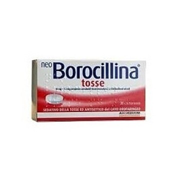 Neoborocillina Tosse*20pastl -OFFERTISSIMA-ULTIMI PEZZI-ULTIMI ARRIVI-PRODOTTO ITALIANO-