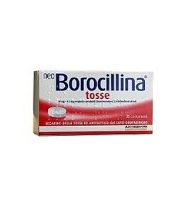 Neoborocillina Tosse*20pastl -OFFERTISSIMA-ULTIMI PEZZI-ULTIMI ARRIVI-PRODOTTO ITALIANO-