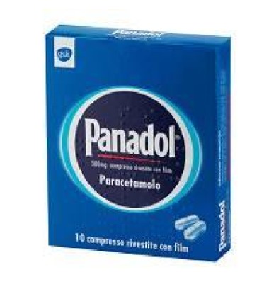 PANADOL*10 CPR 500 MG