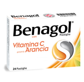 Benagol Vit C*24past Arancia