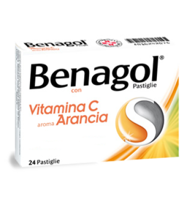 Benagol Vit C*24past Arancia