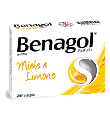 Benagol*24past Miele Limone