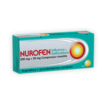 Nurofen Influen Raffredd*12cpr -ULTIMI ARRIVI-PRODOTTO ITALIANO-OFFERTISSIMA-ULTIMI PEZZI-