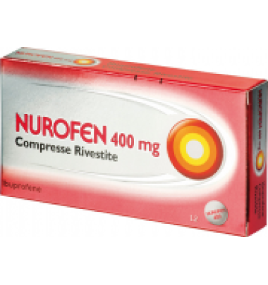 Nurofen*12cpr Riv 400mg Pvc/al -ULTIMI ARRIVI-PRODOTTO ITALIANO-OFFERTISSIMA-ULTIMI PEZZI-