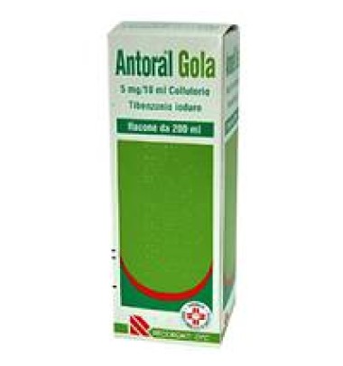 ANTORAL GOLA*COLLUT 200ML 5MG/