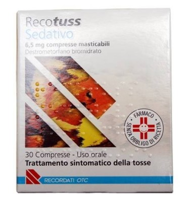 Recotuss Sedat*30cpr Mast6,5mg