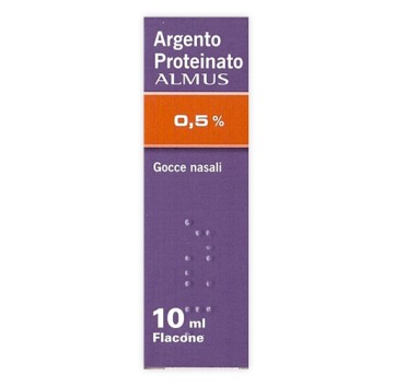 ARGENT P ALMUS*0,5% GTT 10ML