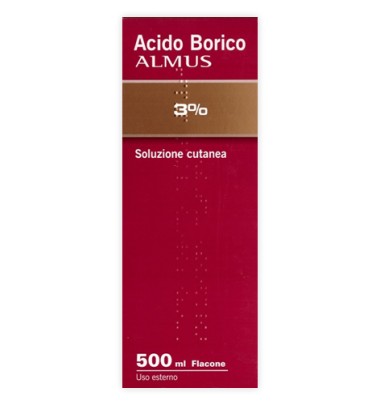 ACIDO BORICO ALMUS*3% 500ML