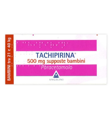 Tachipirina*bb 10supp 500mg -ULTIMI ARRIVI-PRODOTTO ITALIANO-OFFERTISSIMA-ULTIMI PEZZI-