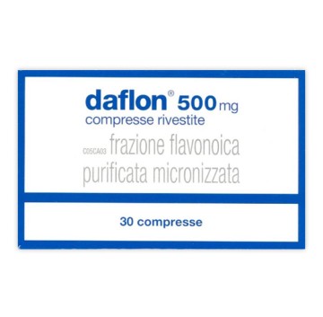 Daflon*30cpr Riv 500mg -OFFERTISSIMA-ULTIMI PEZZI-ULTIMI ARRIVI-PRODOTTO ITALIANO-