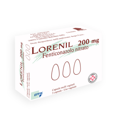 LORENIL*3CPS MOLLI VAG 200MG