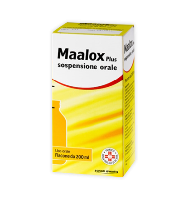 Maalox Plus*os Sosp 200ml