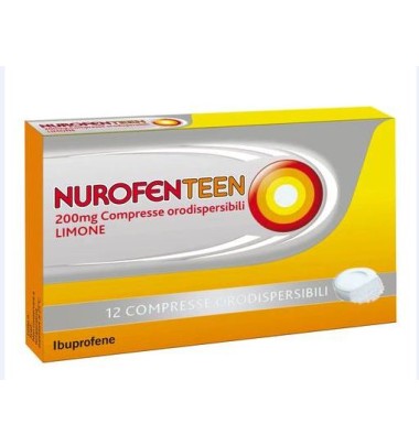 Nurofenteen*12cpr Oro Lim 200mg -OFFERTISSIMA-ULTIMI PEZZI-ULTIMI ARRIVI-PRODOTTO ITALIANO-