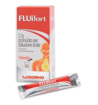 Fluifort*10bust Grat 2,7g -ULTIMI ARRIVI-PRODOTTO ITALIANO-OFFERTISSIMA-ULTIMI PEZZI-