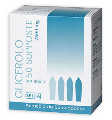 GLICEROLO SELL*AD 50SUPP 2500MG