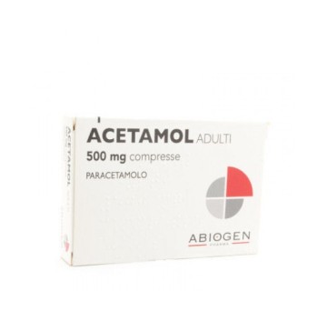 Acetamol*ad 20cpr 500 mg -OFFERTISSIMA-ULTIMI PEZZI-ULTIMI ARRIVI-PRODOTTO ITALIANO-