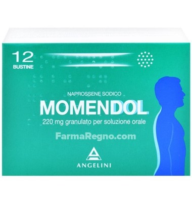 MOMENDOL*OS GRAT 12BUST 220MG