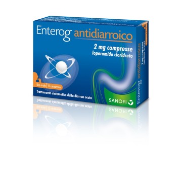 Enterog Antidiarroico*12cpr2mg -OFFERTISSIMA-ULTIMI PEZZI-ULTIMI ARRIVI-PRODOTTO ITALIANO-