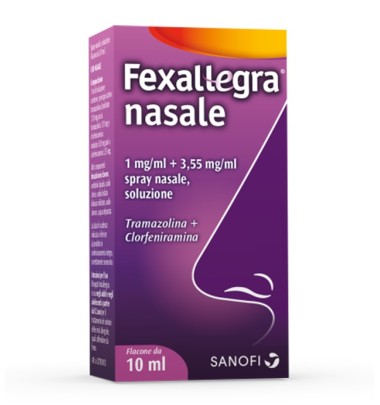 Fexallegra nasale spray 10ml -OFFERTISSIMA-ULTIMI PEZZI-PRODOTTO ITALIANO-