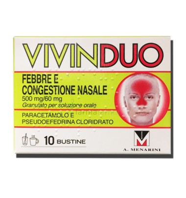 Vivinduo Febbre Cong Nas*10 bs -OFFERTISSIMA-ULTIMI PEZZI-ULTIMI ARRIVI-PRODOTTO ITALIANO-