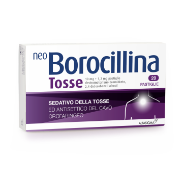 Neoborocillina Tosse*20pastl -OFFERTISSIMA-ULTIMI PEZZI-ULTIMI ARRIVI-PRODOTTO ITALIANO-