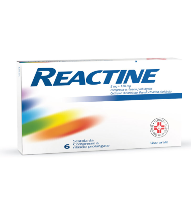 Reactine*6cpr 5mg+120mg Rp