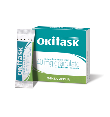 Okitask*os Grat 20bust 40mg -ULTIMI ARRIVI-PRODOTTO ITALIANO-OFFERTISSIMA-ULTIMI PEZZI-