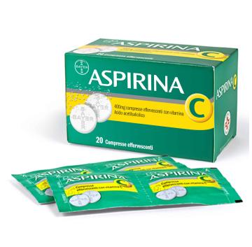 Aspirina C*20cpr Eff 400+240mg -OFFERTISSIMA-ULTIMI PEZZI-ULTIMI ARRIVI-PRODOTTO ITALIANO-