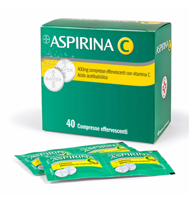 ASPIRINA C*EFFERV.*40CPR 400MG