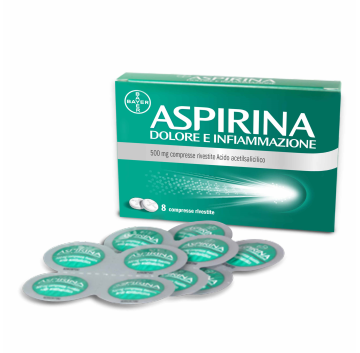 Aspirina Dolore Inf*8cpr 500mg -ULTIMI ARRIVI-PRODOTTO ITALIANO-OFFERTISSIMA-ULTIMI PEZZI-