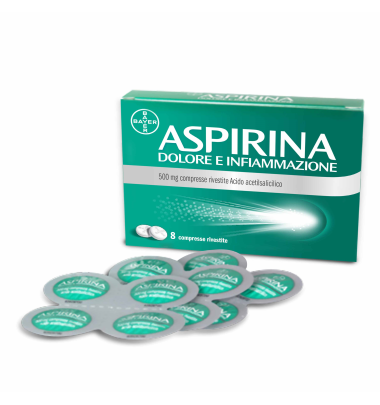 Aspirina Dolore Inf*8cpr 500mg -ULTIMI ARRIVI-PRODOTTO ITALIANO-OFFERTISSIMA-ULTIMI PEZZI-