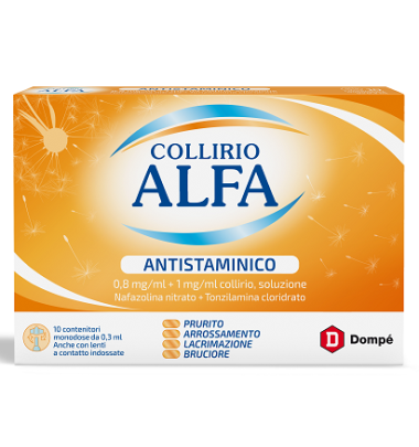 Collirio Alfa Antistam*10 cont  -ULTIMI ARRIVI-PRODOTTO ITALIANO-OFFERTISSIMA-ULTIMI PEZZI-