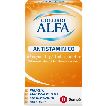 Collirio Alfa Antistam*10 ml  -ULTIMI ARRIVI-PRODOTTO ITALIANO-OFFERTISSIMA-ULTIMI PEZZI-