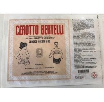 Cerotto Bertelli*grandecm16x24 -ULTIMI ARRIVI-OFFERTISSIMA-PRODOTTO ITALIANO-