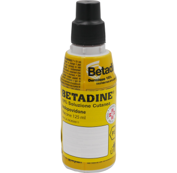 Betadine*soluz Cut 125ml 10% -ULTIMI ARRIVI-OFFERTISSIMA-PRODOTTO ITALIANO-