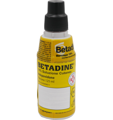 Betadine*soluz Cut 125ml 10% -ULTIMI ARRIVI-OFFERTISSIMA-PRODOTTO ITALIANO-