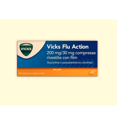 Vicks Flu Action*12cpr200+30mg