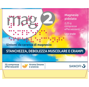 MAG 2*20CPR EFF 2,25G -OFFERTISSIMA-ULTIMI PEZZI-ULTIMI ARRIVI-PRODOTTO ITALIANO-