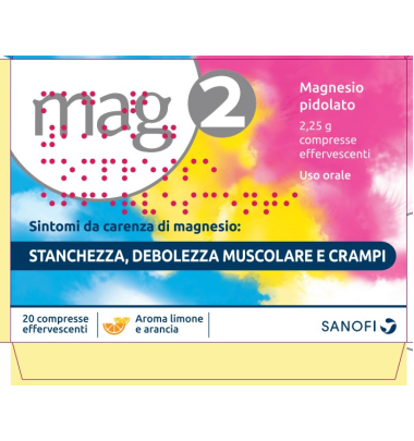 MAG 2*20CPR EFF 2,25G -OFFERTISSIMA-ULTIMI PEZZI-ULTIMI ARRIVI-PRODOTTO ITALIANO-