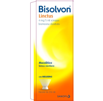 Bisolvon Linctus*scir Fl 250ml -ULTIMI ARRIVI-PRODOTTO ITALIANO-OFFERTISSIMA-ULTIMI PEZZI-