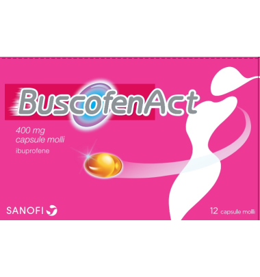 Buscofenact*12cps 400 mg -ULTIMI ARRIVI-PRODOTTO ITALIANO-OFFERTISSIMA-ULTIMI PEZZI-