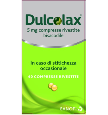 DULCOLAX*40CPR RIV 5MG -OFFERTISSIMA-ULTIMI PEZZI-ULTIMI ARRIVI-PRODOTTO ITALIANO-